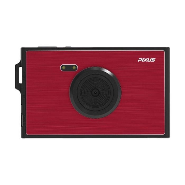 FireFly Pixus Slim Digital Compact Camera Portable Stylish - Red Metallic