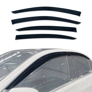 AUSGO Luxury Weather Shields for Mercedes-Benz C-Class C Class W206 Sedan 2021-Onwards Weathershields Window Visors