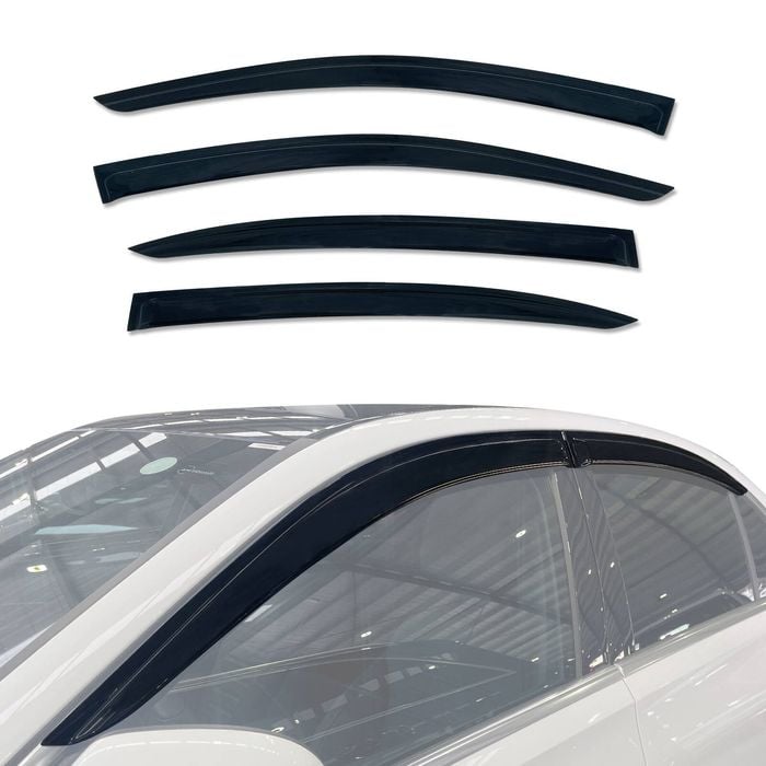AUSGO Luxury Weather Shields for Mercedes-Benz C-Class C Class W206 Sedan 2021-Onwards Weathershields Window Visors