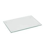 Rectangle Glass Chopping Board - 30cm x 20cm - Clear - By Harbour Housewares