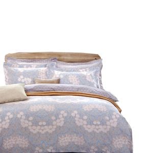 Bloomington 250TC Florence Cotton Reversible Quilt Cover Set King