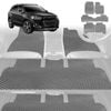 6D Diamond Car Floor Mats for Holden Captiva 7 2016-2018-Ultimate Set-Grey-Outback GT