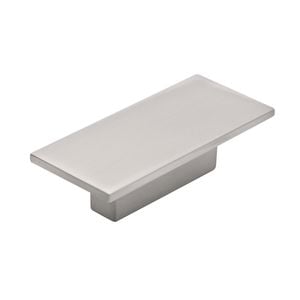 Prestige 60mm Brushed Nickel Rectangle Knob