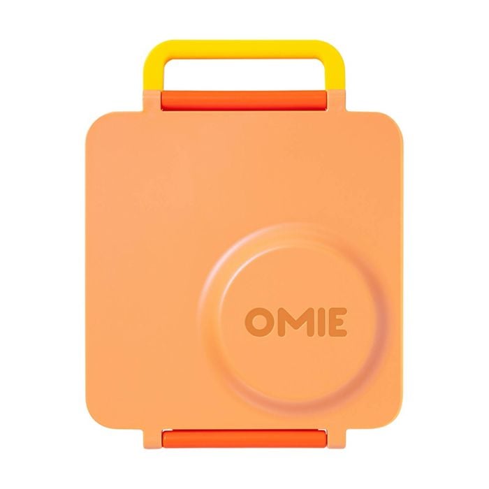 Omie Omiebox Hot & Cold Bento Box Insulated Vacuum Flask Poppy Orange
