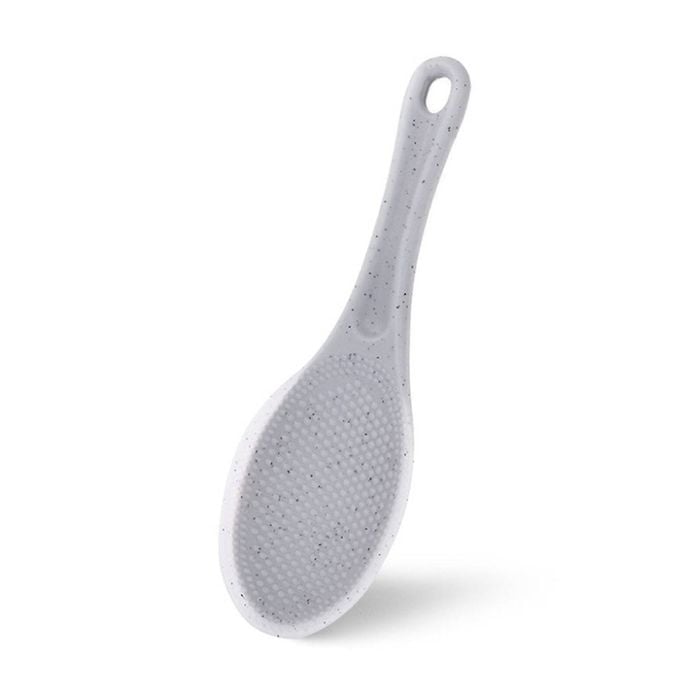 Fissman Rice Spoon Heat Resistant Silicone Kitchen Utensil Grey 21cm