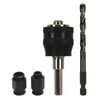 Diablo 3/8" Snap-Lock Plus Hole Saw Mandrel System including Bit & Nuts