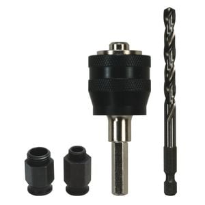 Diablo 3/8" Snap-Lock Plus Hole Saw Mandrel System including Bit & Nuts