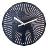 NeXtime 30cm Black Dog Wagging Tale Motion Wall Clock