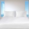 Dreamz Cool Mattress Topper Protector Summer Bed Pillowtop Pad Queen Cover