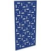 ProtectorAl 300-1200w x 1201-2400h Dark Blue/Gloss White Mosaic Unframed Composite Deco Panel