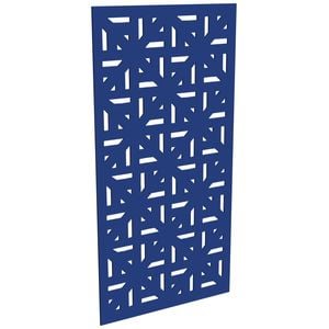 ProtectorAl 300-1200w x 1201-2400h Dark Blue/Gloss White Mosaic Unframed Composite Deco Panel