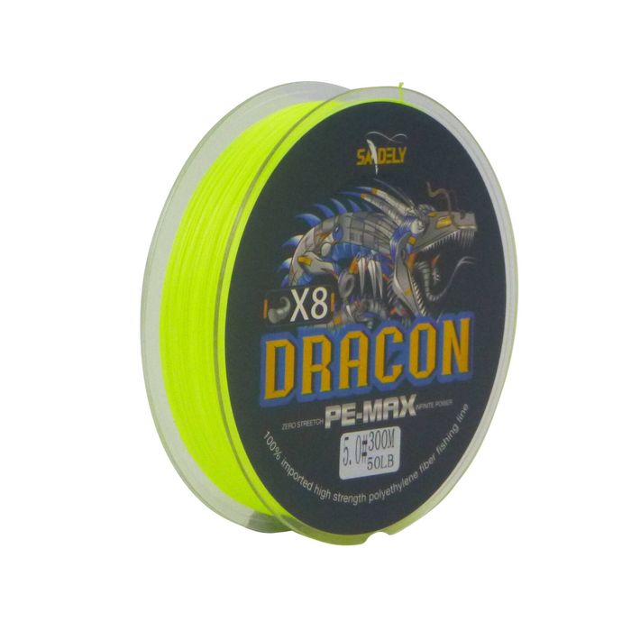Samdely Dracon X8 Braid, Yellow, #1.5, 20lb, 300mtr