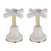 Shaw & Mason Ivory Basin Top Assembly