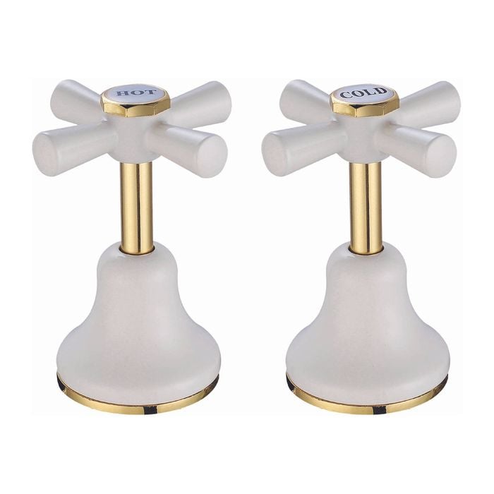 Shaw & Mason Ivory Basin Top Assembly