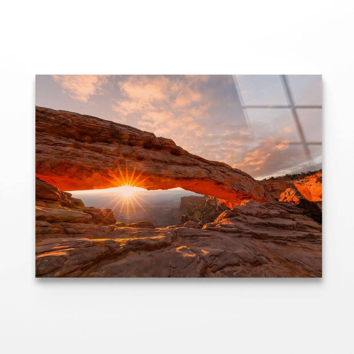 Sunrise at Mesa Arch Print 100% Australian Made 90 x 60cm (Acrylic ...