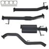 Ignite Exhausts Dpf Back For Isuzu D-max 4jj3 3l Muffler 409 Stainless Steel