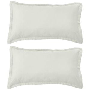 2PK Grosvenor House 500TC Egyptian Cotton King Tailored Pillowcase Taupe