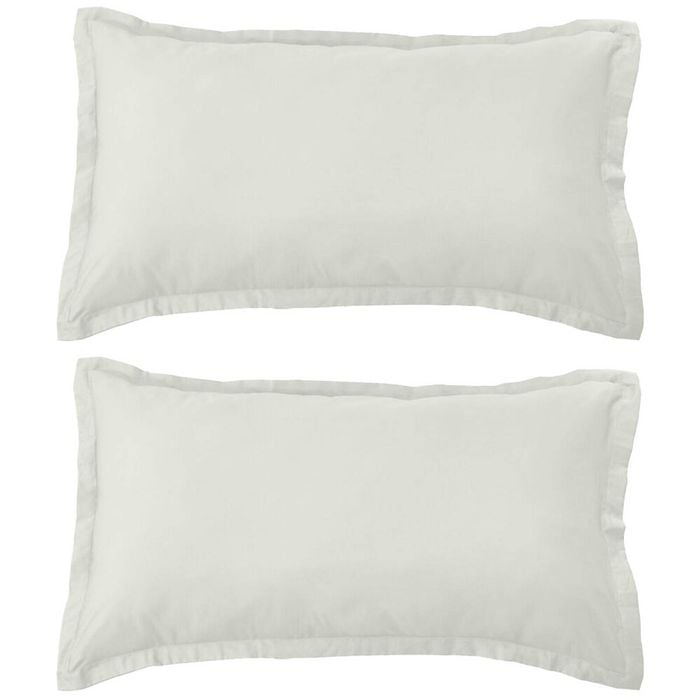 2PK Grosvenor House 500TC Egyptian Cotton King Tailored Pillowcase Taupe