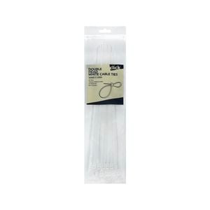 Click 300mm Double Headed Cable Tie - 25 Pack