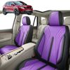 Australian Goose Front Seat Covers for Nissan QASHQAI 2014 - 2021 (J11) - PU Leather, Purple (2pc)