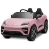Kahuna Pink Porsche Macan Turbo EV Kids Ride On Car 12V Electric Car