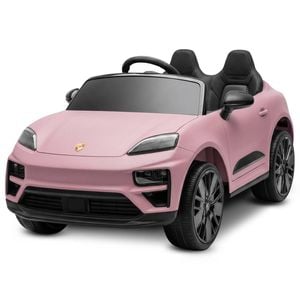 Kahuna Pink Porsche Macan Turbo EV Kids Ride On Car 12V Electric Car