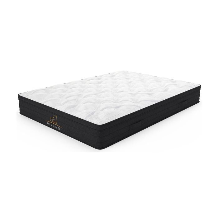 Divano Bedding 21cm Mattress Pillow Top Bonnell Spring Double