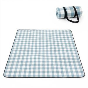 ADIVO Premium Picnic Rug Waterproof Sandproof Camping Beach Blanket 2Mx2M-Blue