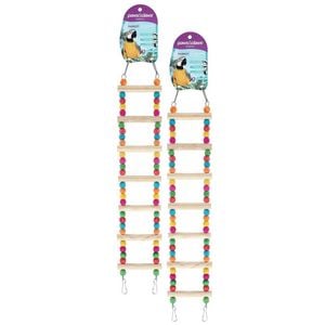 2PK Paws And Claws Parrot Wooden Ladder 54X10Cm