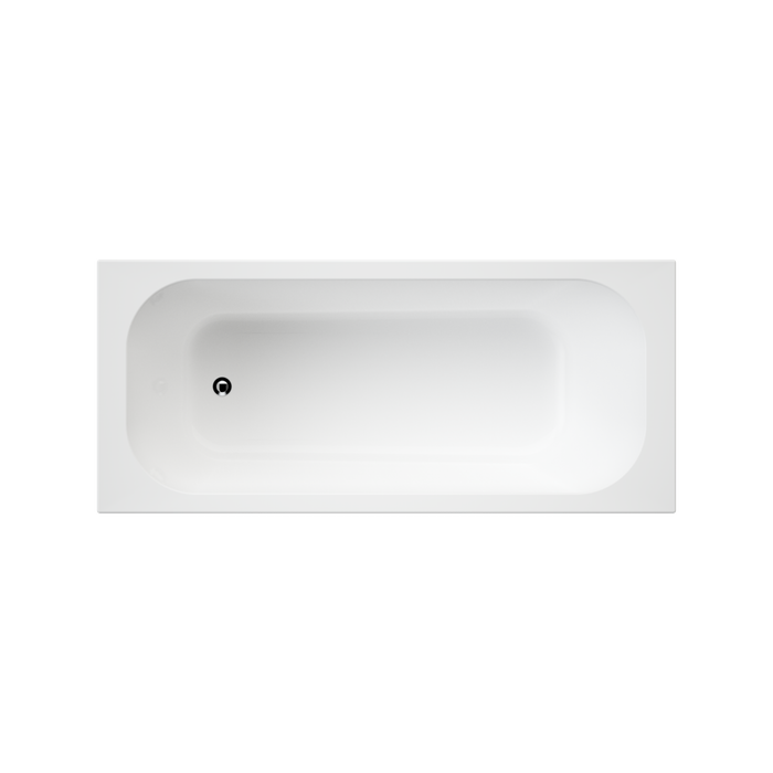 Caroma 1675mm White Luna Bath