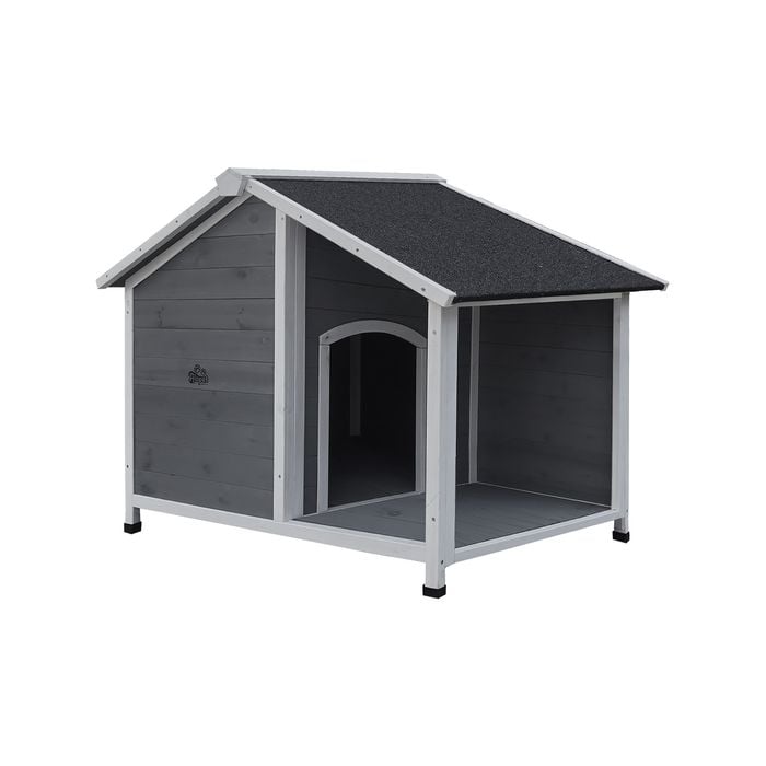 Alopet Dog Kennel Kennels House Pet Wooden Large Cage Cabin Box Awning