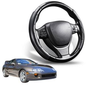 Segmented Steering Wheel Cover for Toyota Supra 1993 - 2019 A80, A90