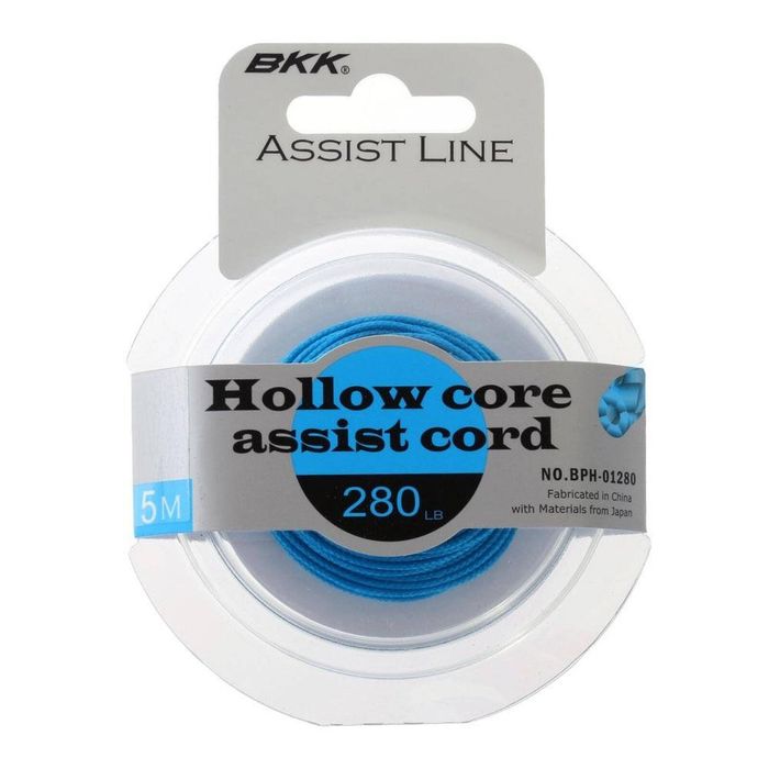 BKK Hollow Core 5m Heavy Duty Assist Cord Line 280lb