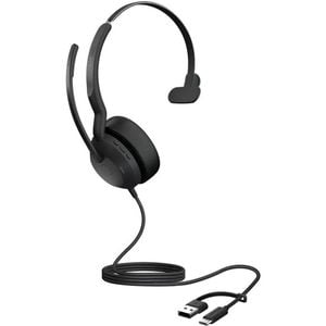 Jabra Evolve2 50 UC USB-C/A Mono Corded Headset