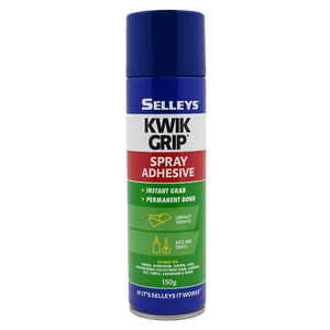 Selleys 150g Kwik Grip Contact Adhesive Spray - 150g