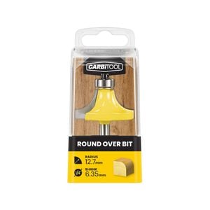 Carbitool 12.7mm RAD Round Router Bit