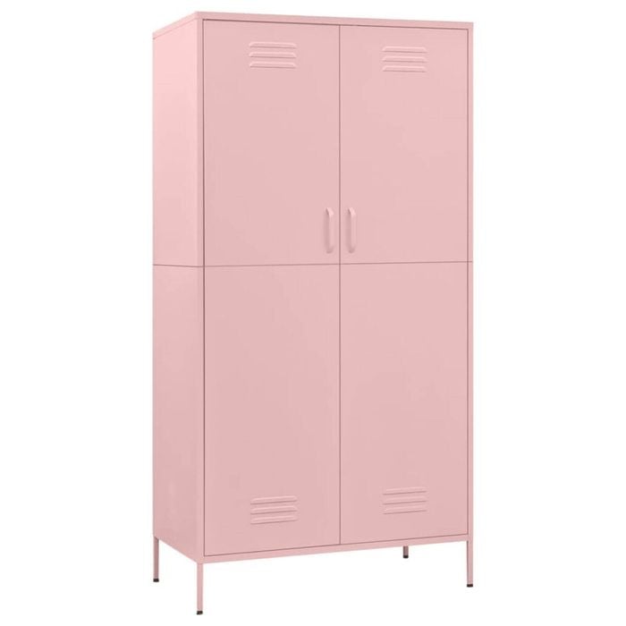vidaXL Wardrobe Pink 90x50x180 cm