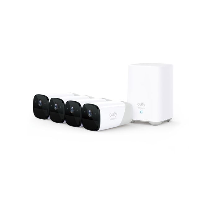 Eufy Pro 2K Core Security Cam Plus Homebase - 4 Pack