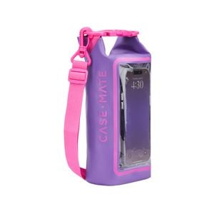 Case-Mate Waterproof 2L Phone Dry Bag - Purple Paradise