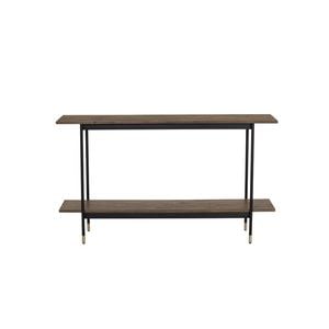 Modern Furniture HAMILTON Console Table Solid Acacia Wood 140cm - Toffee