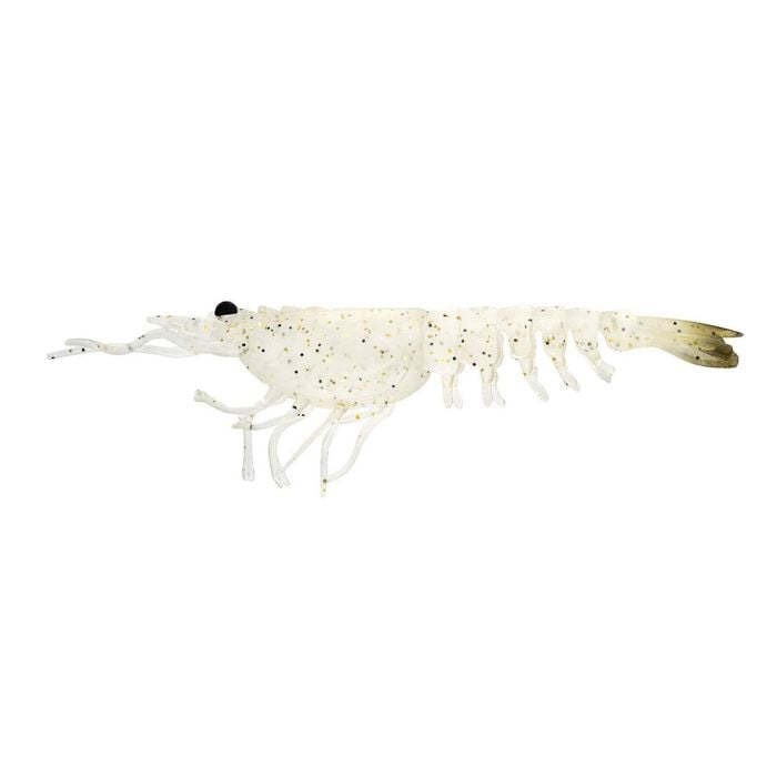 Nomad Design Live Ops Switcher Shrimp 4.25" Soft Plastic Fishing Lure Ultra UV