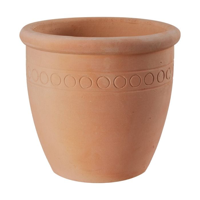 Northcote Pottery 24 x 20cm Riviera Small Terracotta Pot - 24 x 20cm