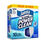 Janola 50g 10pk Power Clean In-cistern Bleach & Blue Toilet Blocks