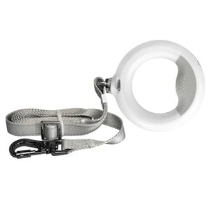 Pawz Rechargable Pet Dog Lead w/ LED 50KG White