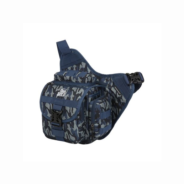 Granite Gear Travel Bum Bag Camping Cross Shoulder Bag G7556 Camouflage Blue