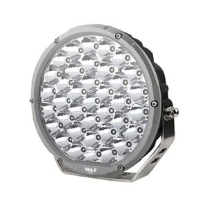 Hulk Round LED Off-Road Vehicle Driving Light 9inch Silver Bezel