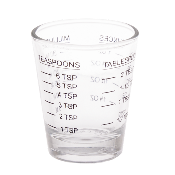 Appetito Multipurpose Shot Measuring Glass 30ml