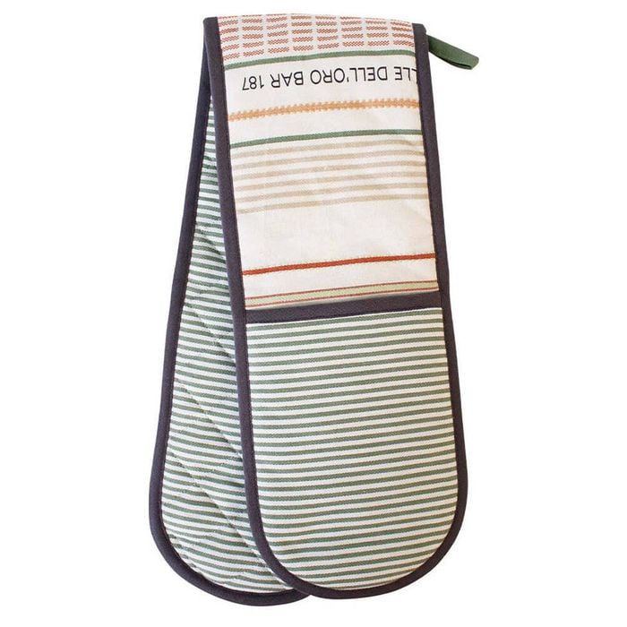 Ladelle Sanctuary 89cm Cotton Double Oven Mitt Kitchen Cooking/Baking Pot Holder