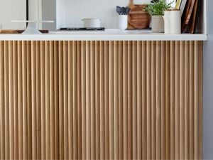 DIY Advice Image - How to create a dowel timber feature wall. G Drive blob storage upload.