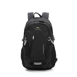 Tosca 30L Deluxe Travel Outdoor Backpack Bag - Black